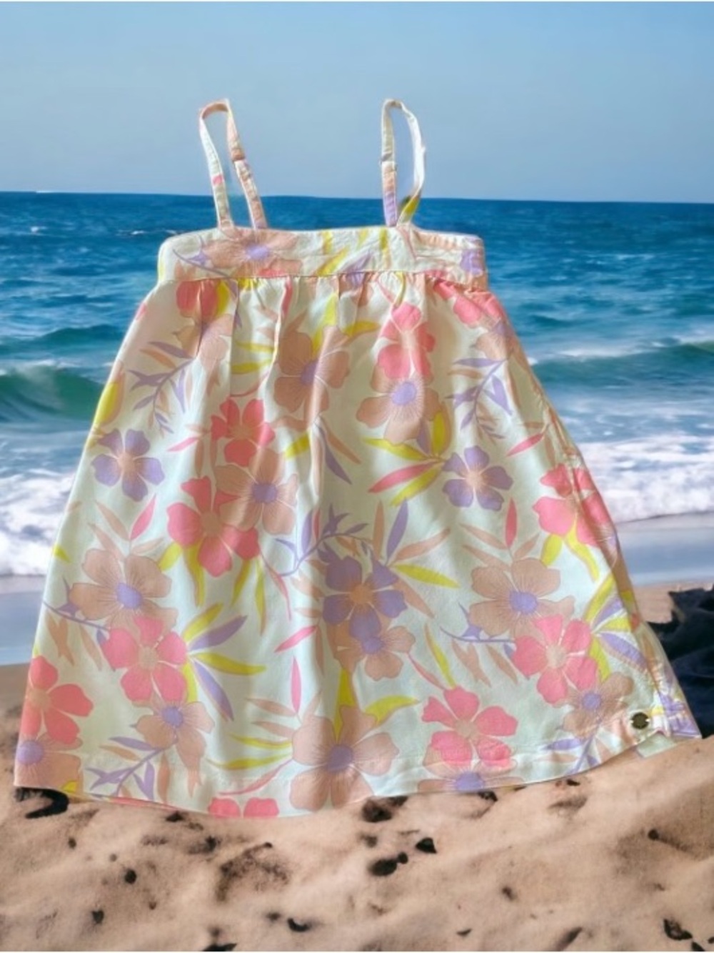 ROXY GIRL-FLORAL DRESS-SIZE 4